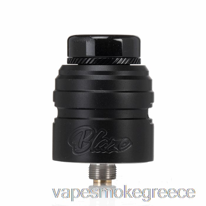 Vape Greece Thunderhead δημιουργίες Blaze Solo 24mm Bf Rda μαύρο ματ